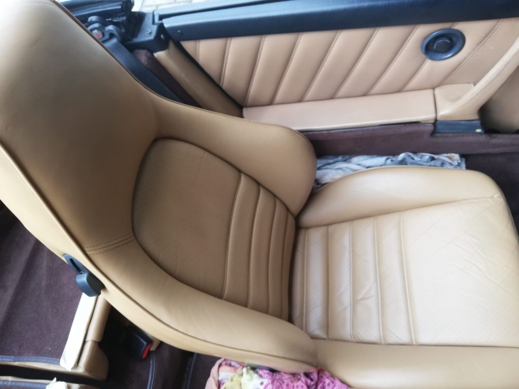 Autositz reparieren - nachher Autositz reparieren - nachher